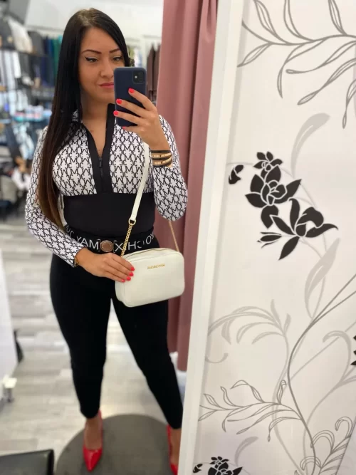 Anker mintás body