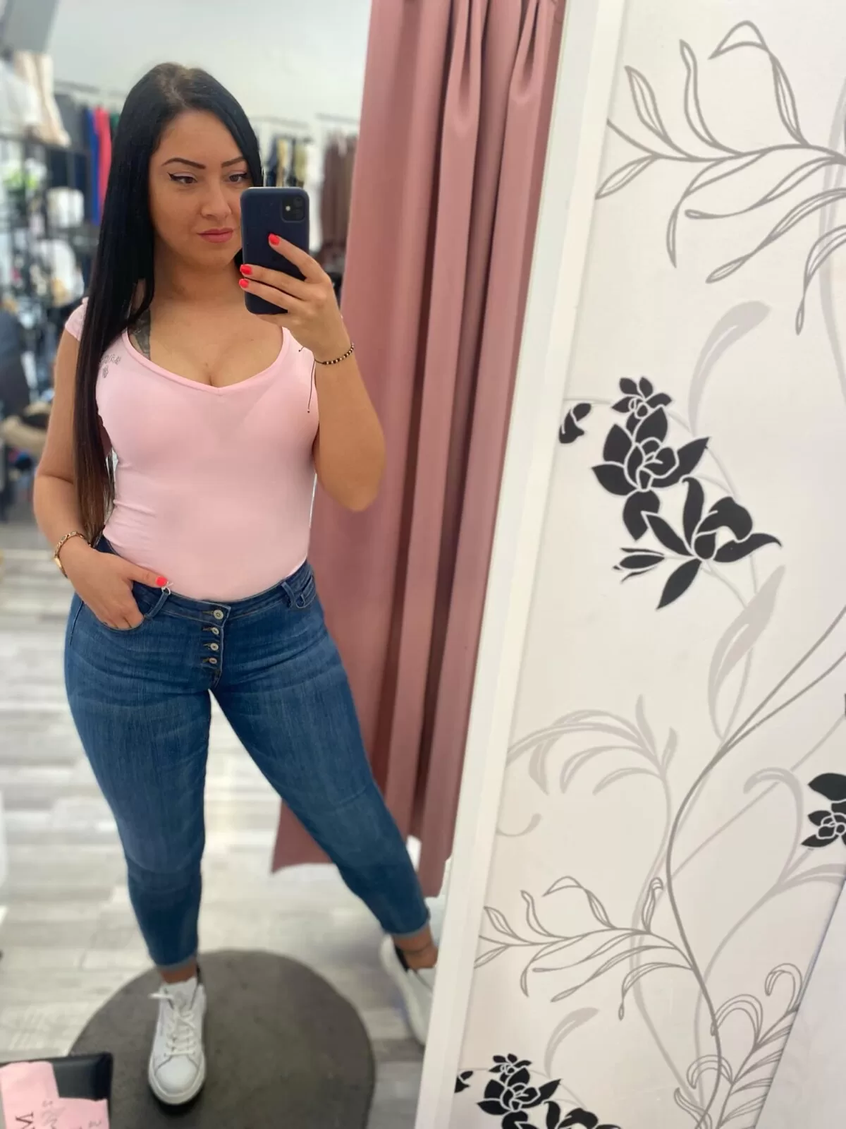 Mayo Chix Kamerun strasszos póló - Image 6