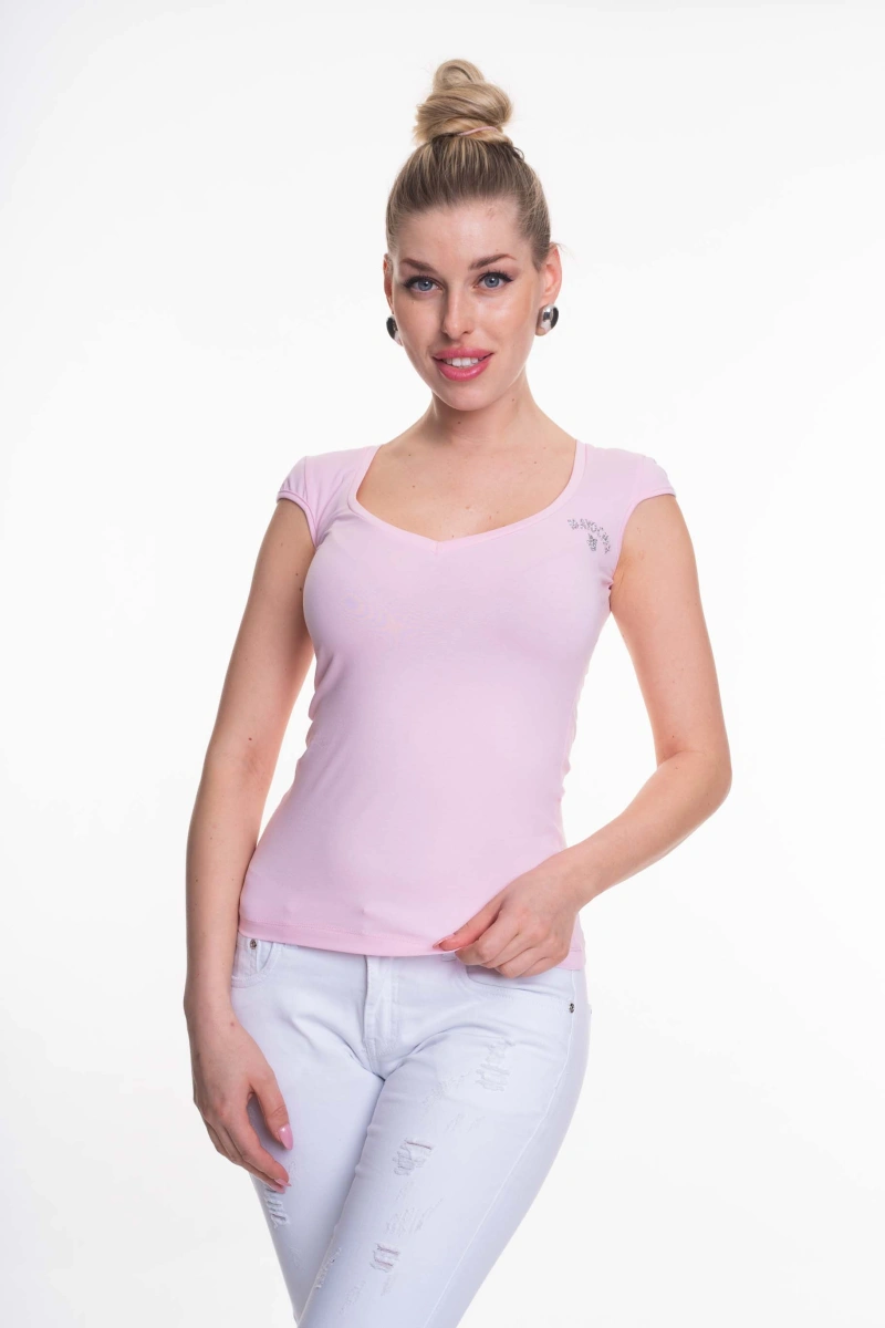 Mayo Chix Kamerun strasszos póló - Image 2