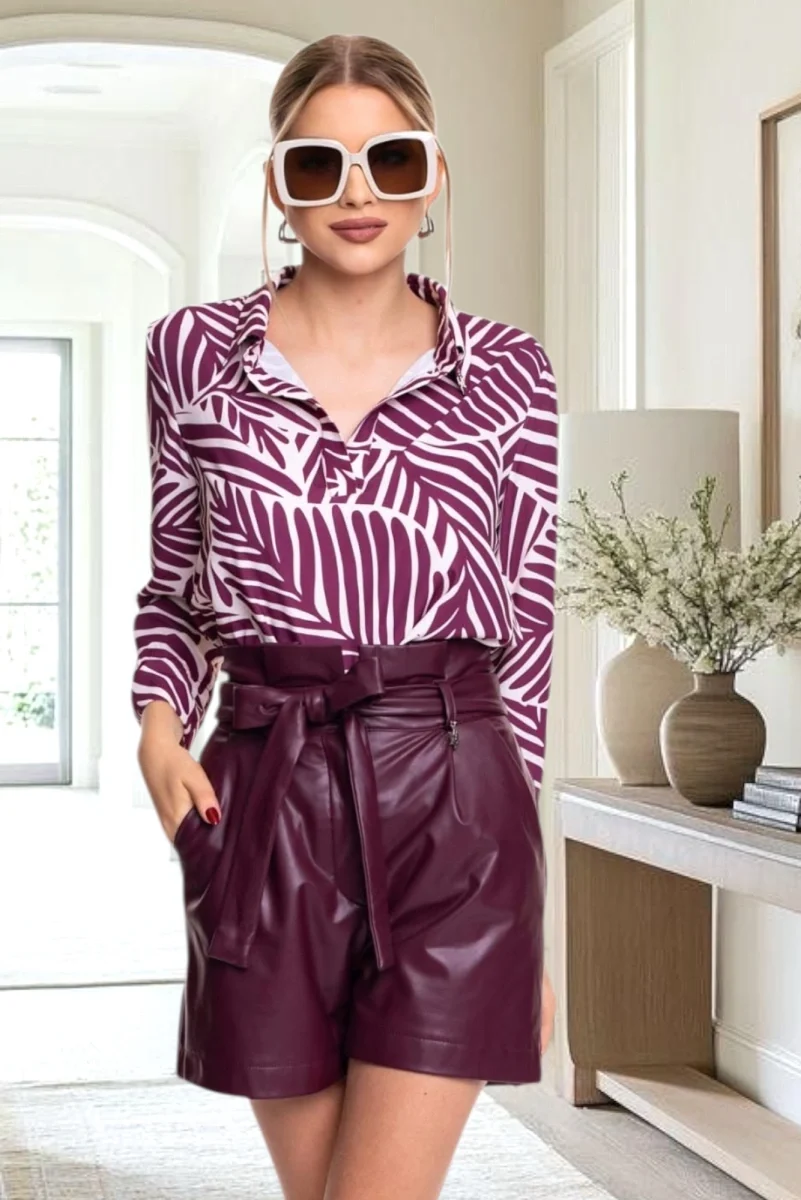 Mayo Chix Lady műbőr short - Image 2