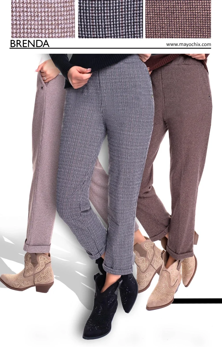 Mayo Chix Brenda mintás nadrág - Image 8