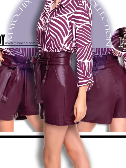 Mayo Chix Lady műbőr short