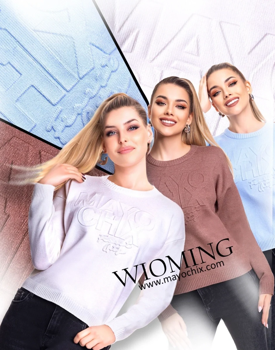 Mayo Chix Wioming kötött pulóver - Image 2