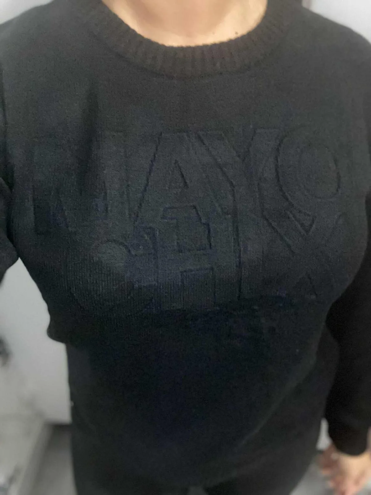 Mayo Chix Wioming kötött pulóver - Image 3