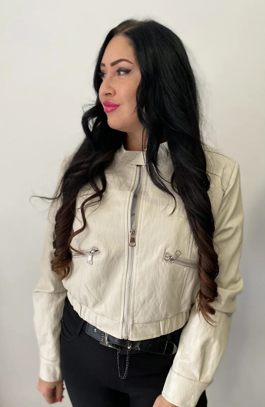 Női Bőrkabát - Image 2