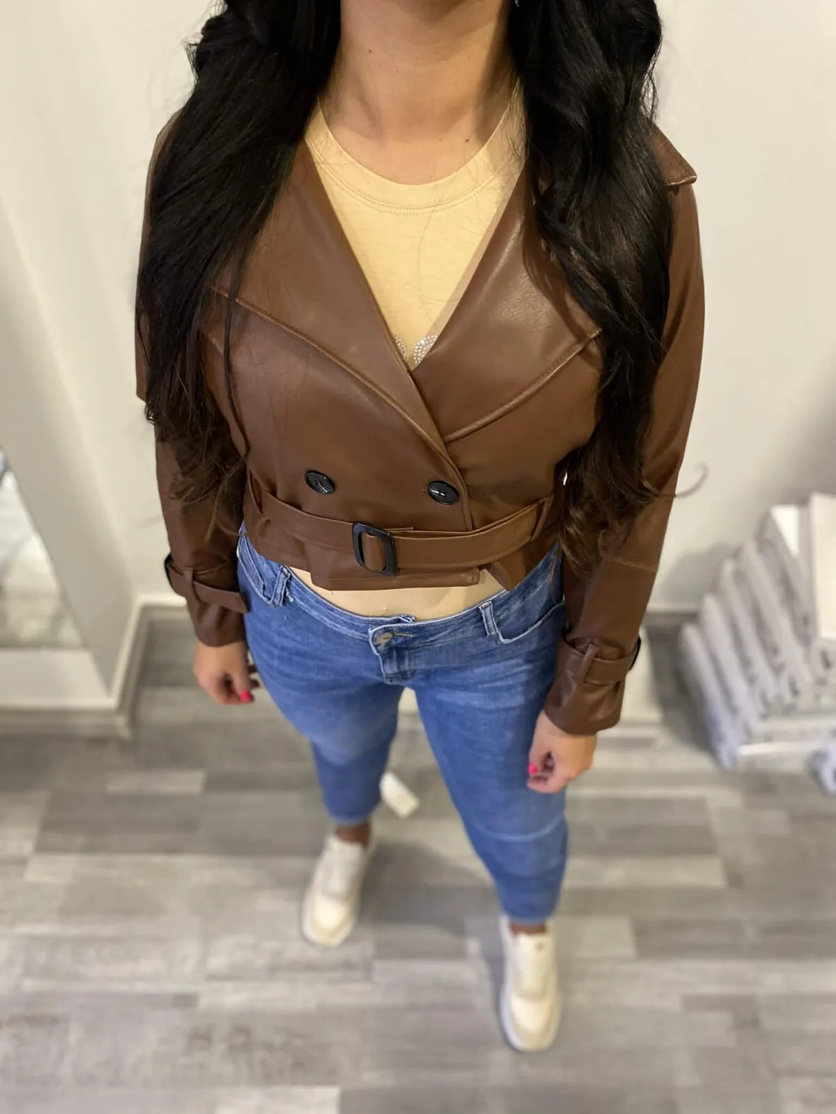 Női Bőrkabát - Image 3