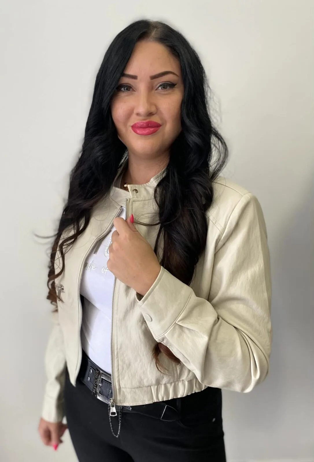 Női Bőrkabát - Image 3