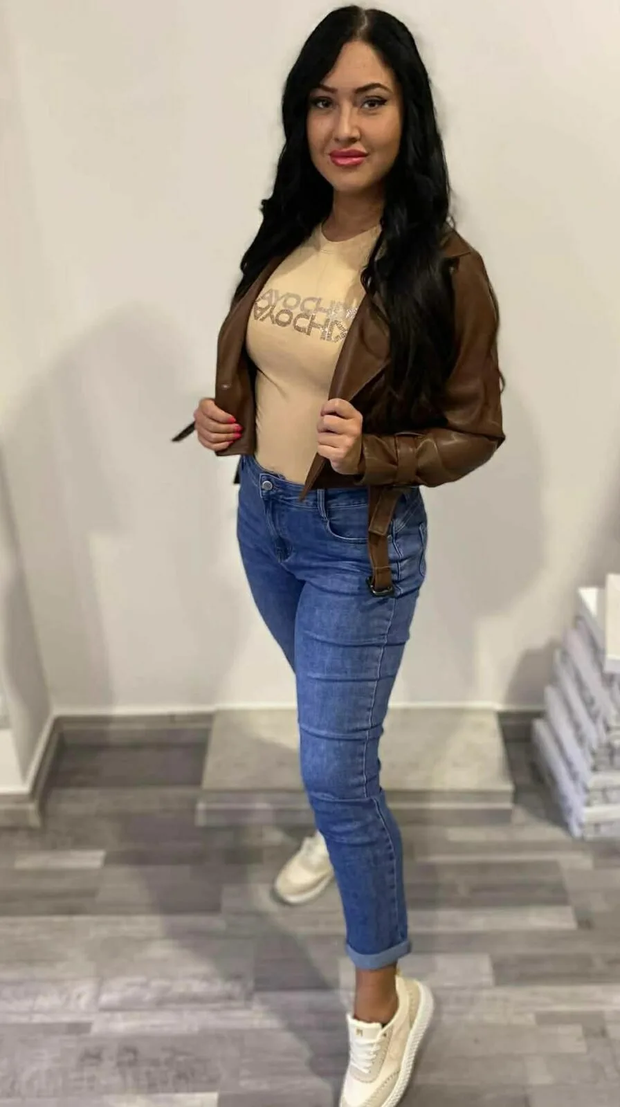 Női Bőrkabát - Image 2