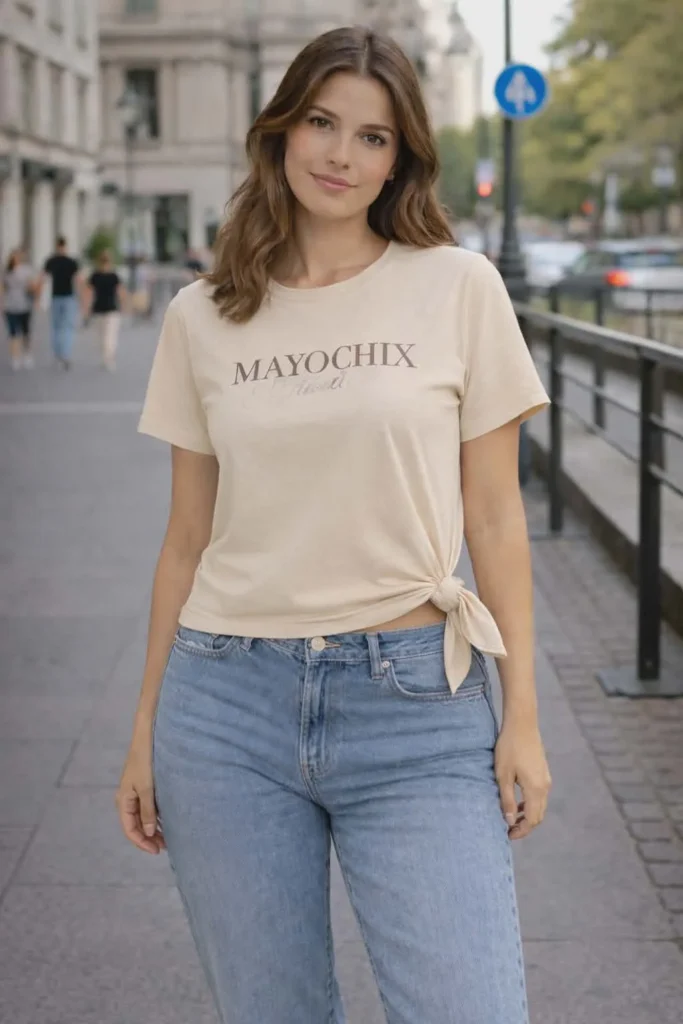 Mayo Chix áfonya póló