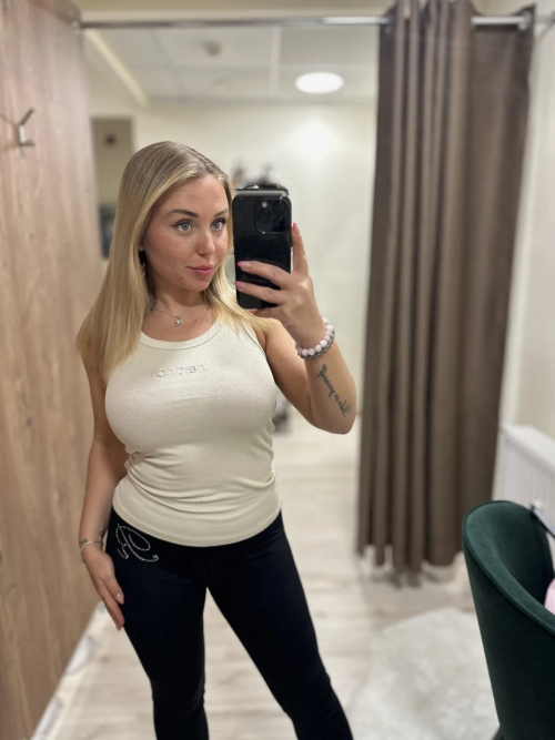 Retro Jeans "Bella Rib Tank"  felső