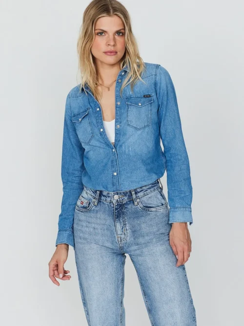 Retro Jeans " Loa " Ing-blúz