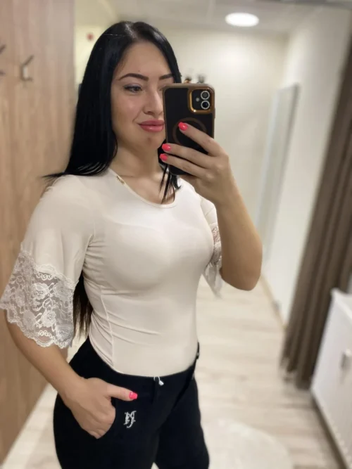 Mayo Chix Woody csipkés felső